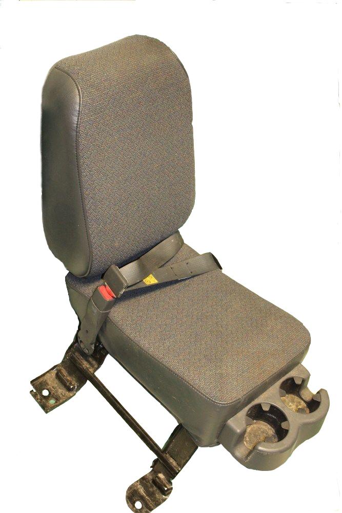 Alternate angle of seat cover in Medium Neutral for Chevrolet Silverado