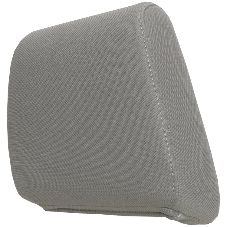 2007 - 2008 Dodge Ram SLT 1500 Quad Cab - Driver Side Replacement Headrest Cover - Khaki Cloth - P1 Triangular Shape - Trim Code/Color V9J3 or M9J3