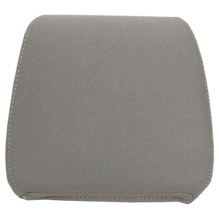 2007 - 2008 Dodge Ram SLT 1500 Regular Cab - Passenger Side Replacement Headrest Cover - Khaki Cloth - P1 Triangular Shape - Trim Code/Color V9J3 or M9J3