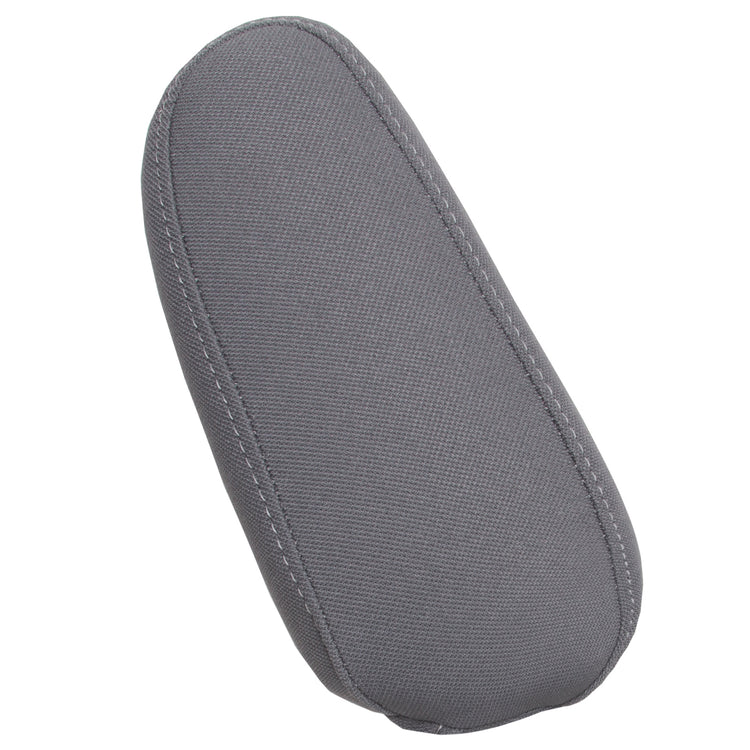 2007 - 2008 Dodge Ram SLT 1500 Mega Cab - Driver Side Replacement Headrest Cover - Medium Slate Gray Cloth - P2 Oval Shape - Trim Code/Color V9D5 or M9D5