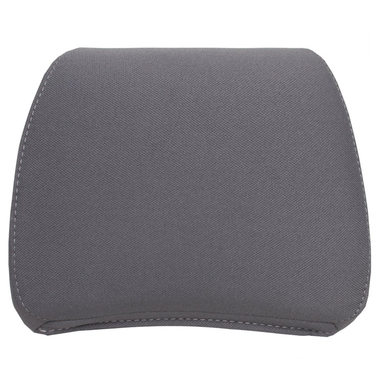 2007 - 2008 Dodge Ram SLT 1500 Mega Cab - Driver Side Replacement Headrest Cover - Medium Slate Gray Cloth - P2 Oval Shape - Trim Code/Color V9D5 or M9D5