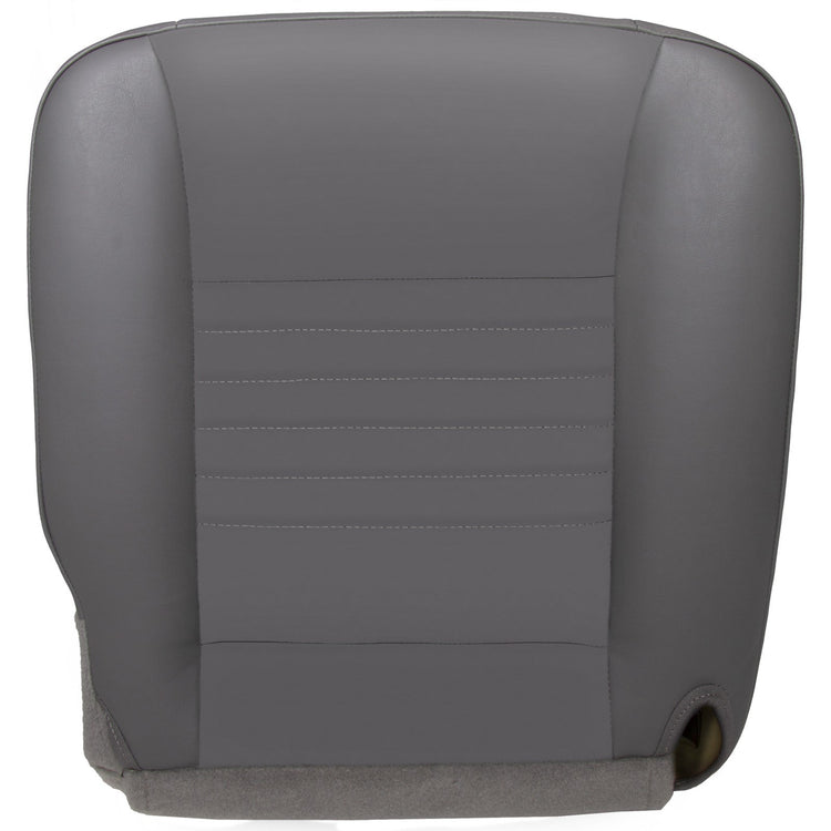 2006 Dodge Ram ST 3500 - Front Row Passenger Side Bottom Cover - Medium Slate Gray OEM Material Config Vinyl - Pattern #1 with Flap - Trim Code/Color TXD5