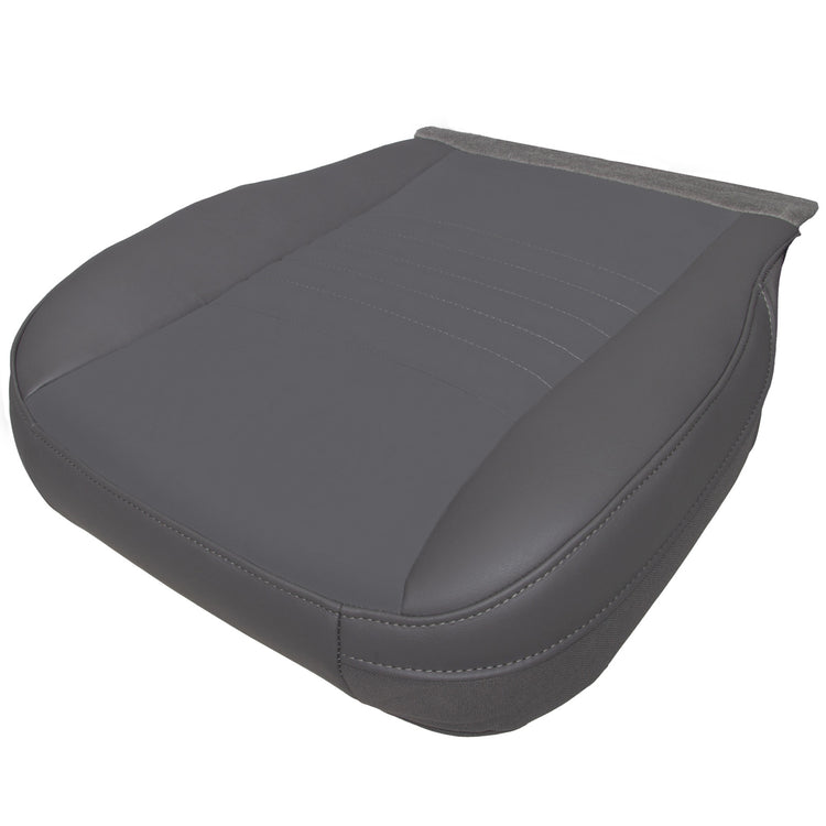 2006 Dodge Ram ST 1500 - Front Row Driver Side Bottom Cover - Medium Slate Gray - OEM Material - Vinyl - Pattern #2 without Flap - Trim Code/Color TXD5
