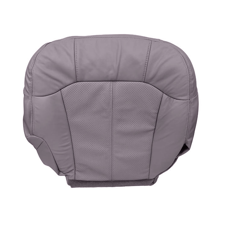 2002 Cadillac Escalade EXT Passenger Bottom Cover with GM Small Perf - Medium Dark Pewter - Leather/Vinyl - P1