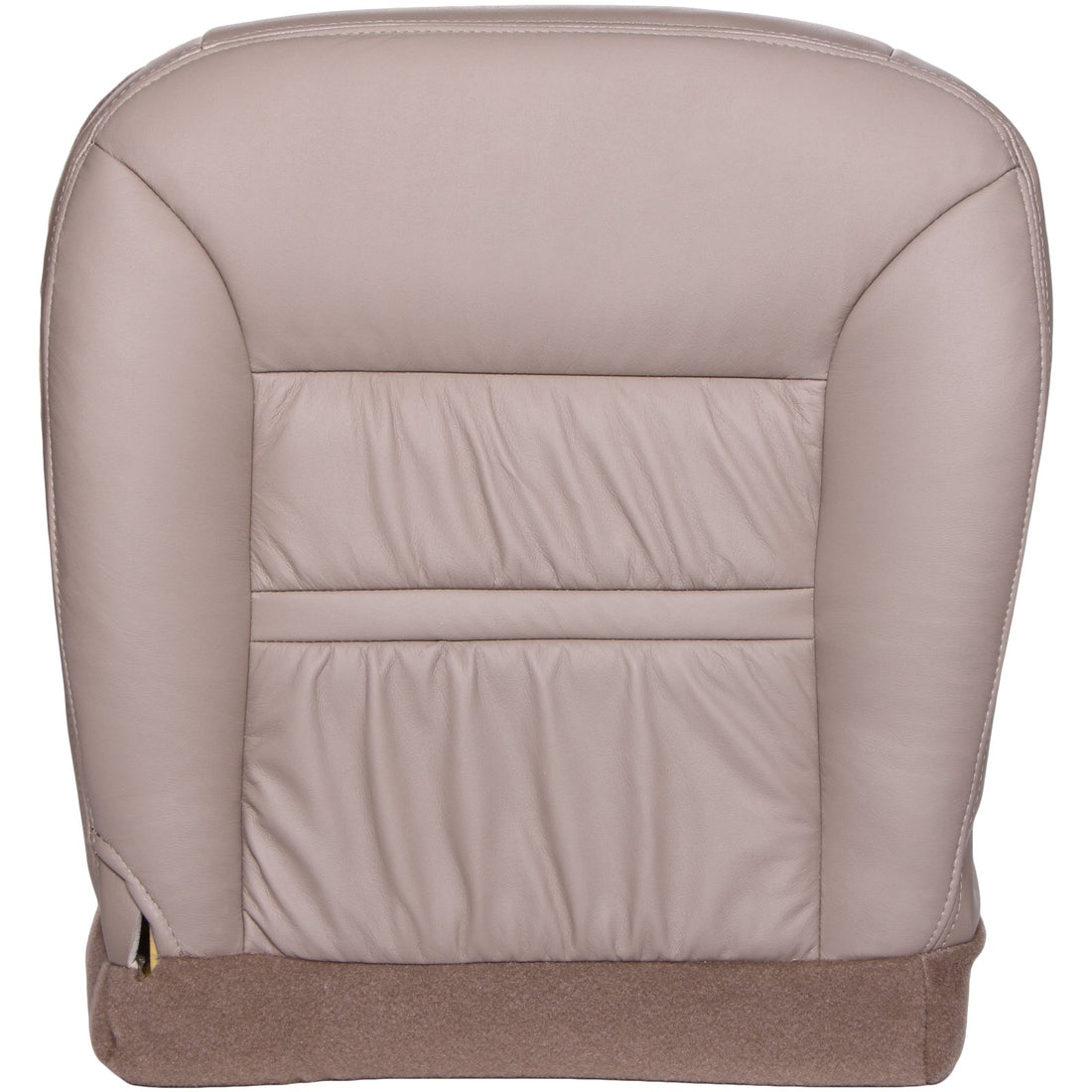 Front view of passenger in Medium Parchment for Ford Excursion