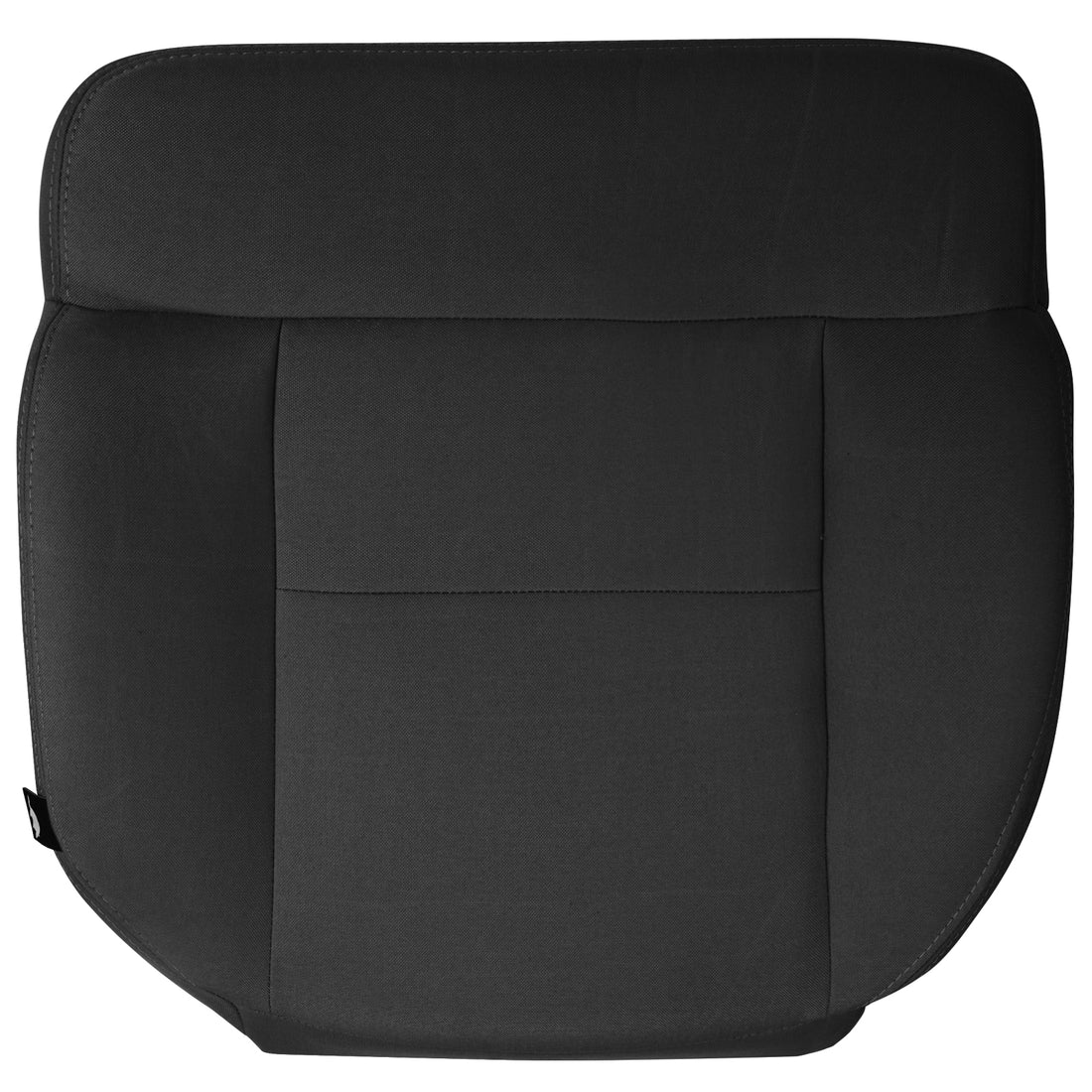 Front view of driver in Dillo Black for Ford F150