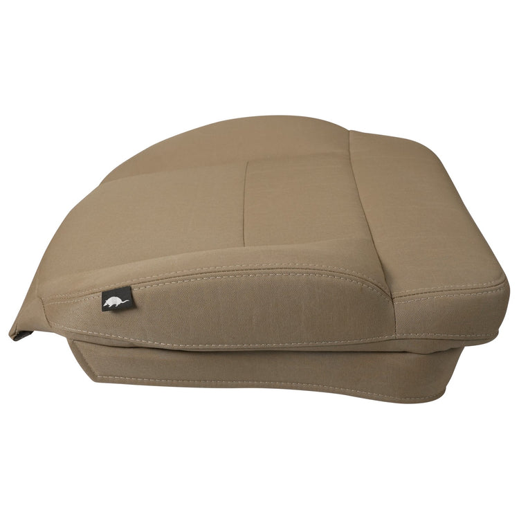 Right view of driver in Dillo Khaki for Ford F150