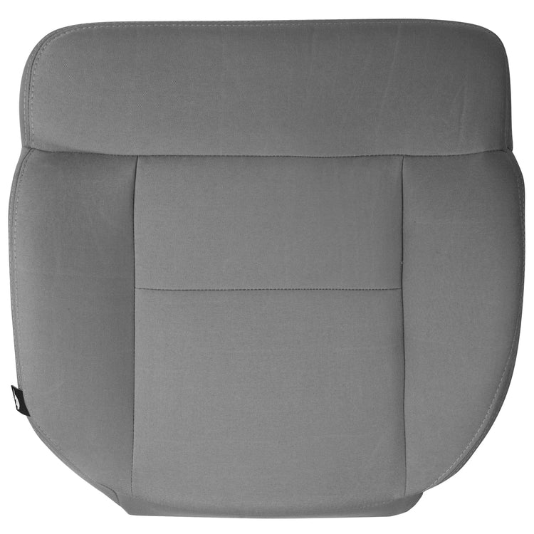 Front view of driver in Dillo Wolf Gray for Ford F150