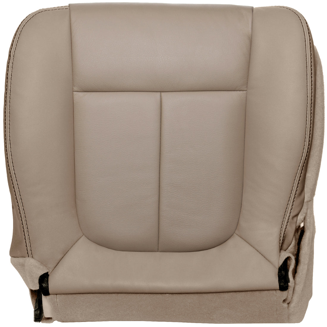 Front view of driver in Medium Camel for Ford F150