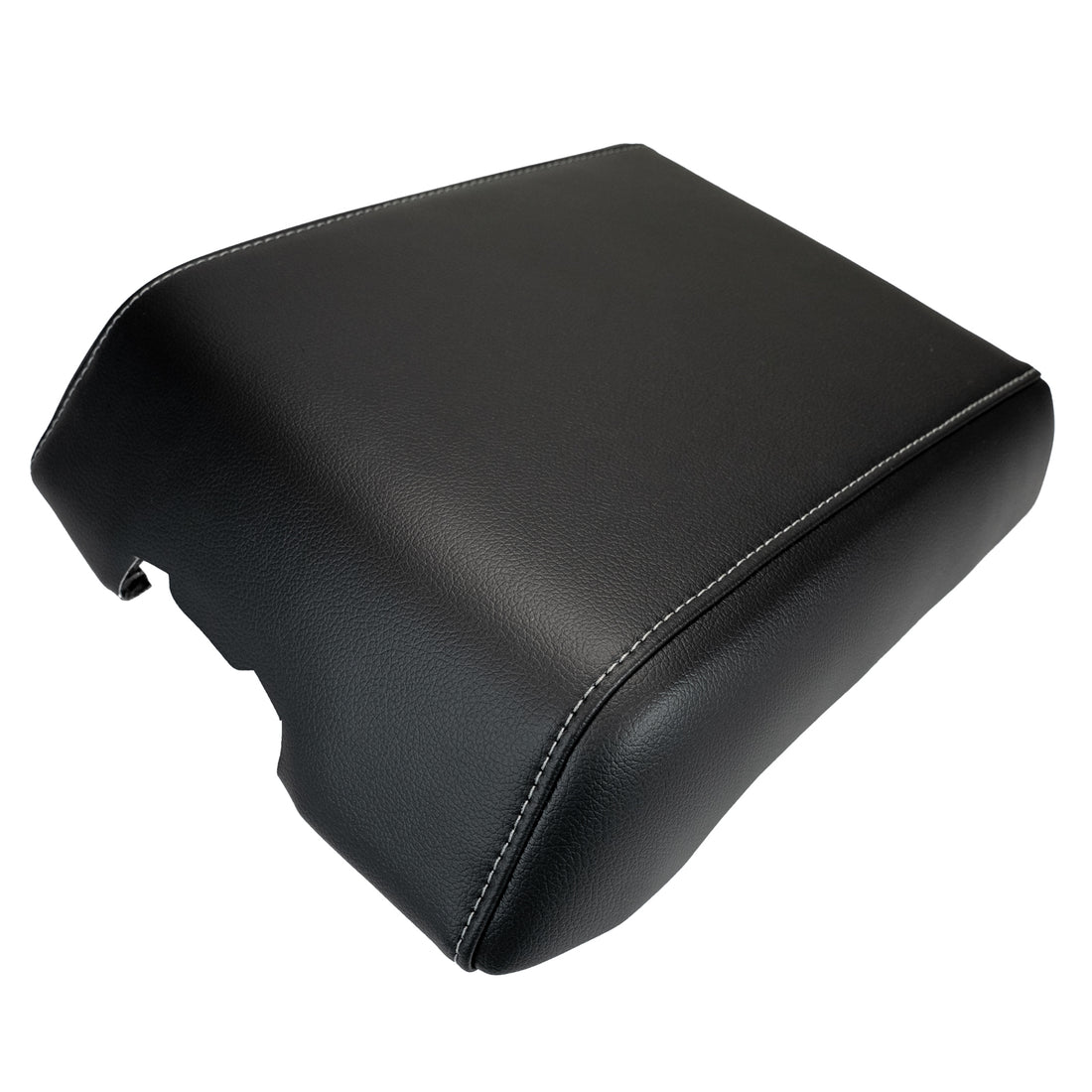Left angle of console lid in Ebony for Ford F150