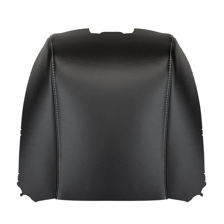 Front view of console lid in Ebony for Ford F150