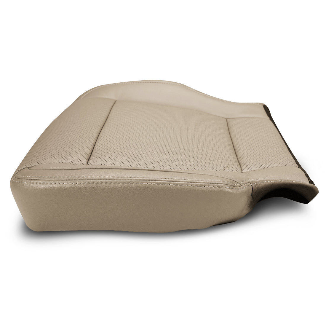 Right view of driver in Medium Light Camel for Ford F150