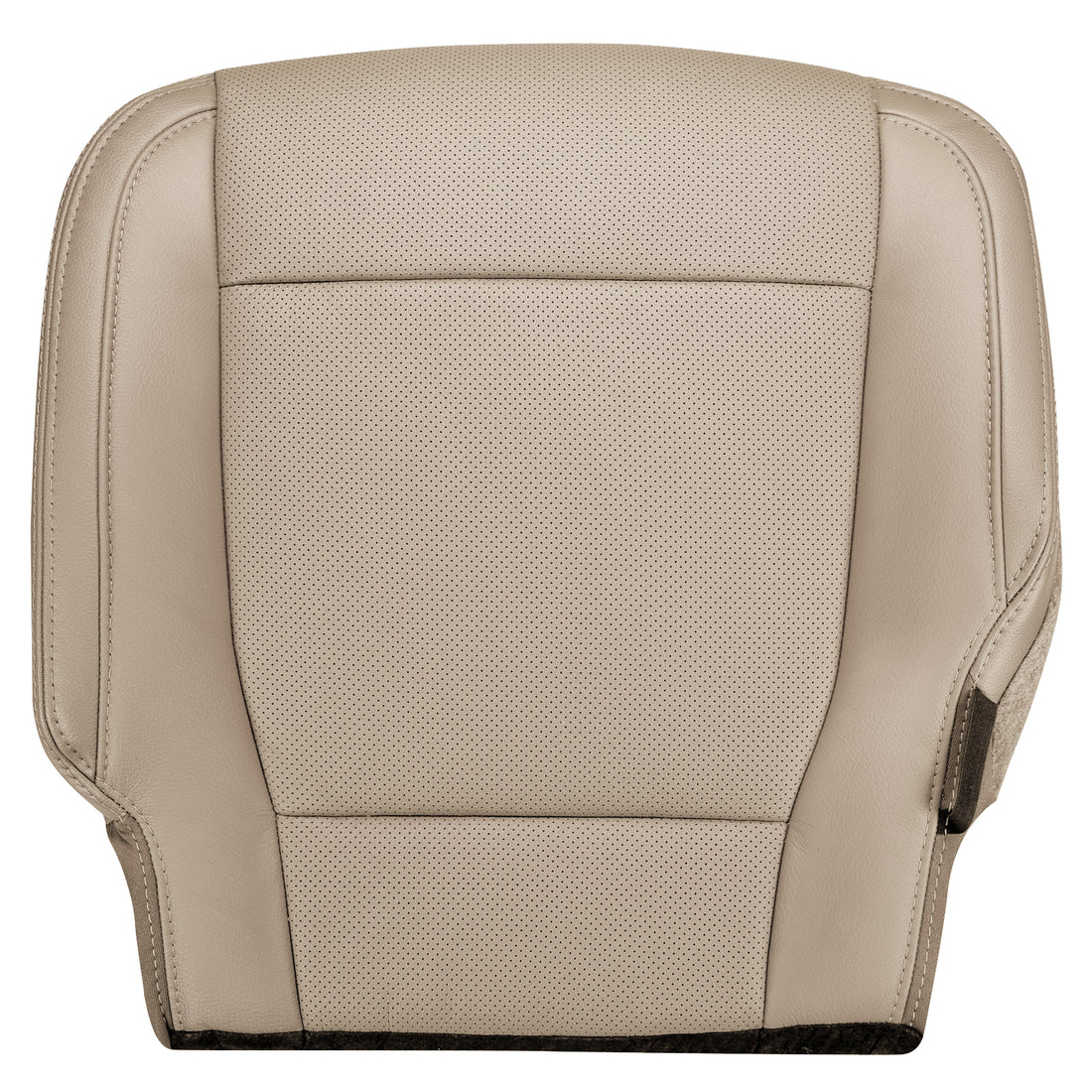 Front view of driver in Medium Light Camel for Ford F150