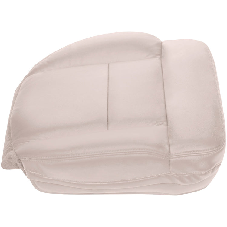 2004 Ford F150 Lariat Super Cab - Passenger Side Bottom Seat Cover - Bucket or 40/20/40 Seats - Light Parchment - All Vinyl - P7