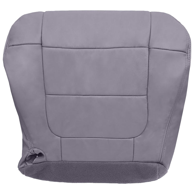 2001 - 2002 Ford F150 Lariat Super Crew - Passenger Side Bucket Seat Bottom Cover - Medium Graphite - All Vinyl - P4