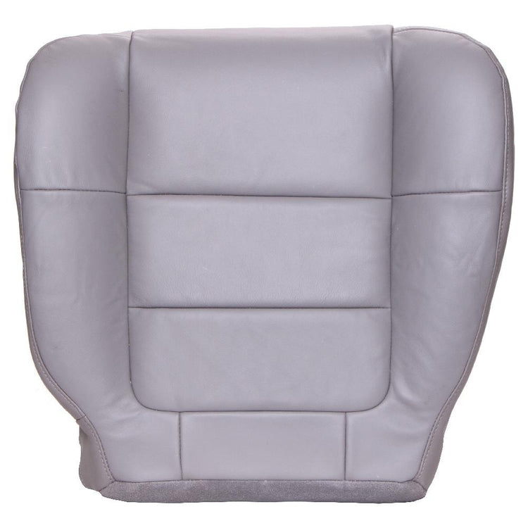 2001 - 2002 Ford F150 Lariat Super Cab - Passenger Side Bucket Seat Bottom Cover - Medium Graphite - All Vinyl - P4B