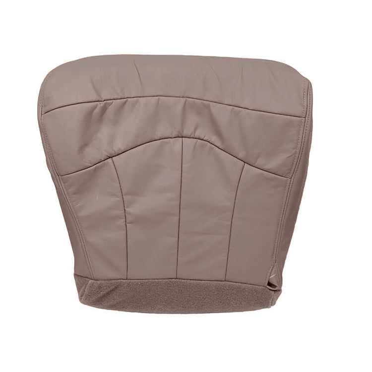 Front view of driver in Medium Parchment for Ford F150