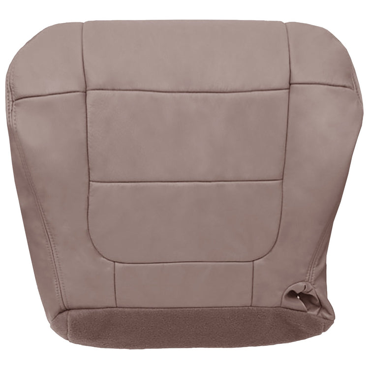 Front view of driver in Medium Parchment for Ford F150
