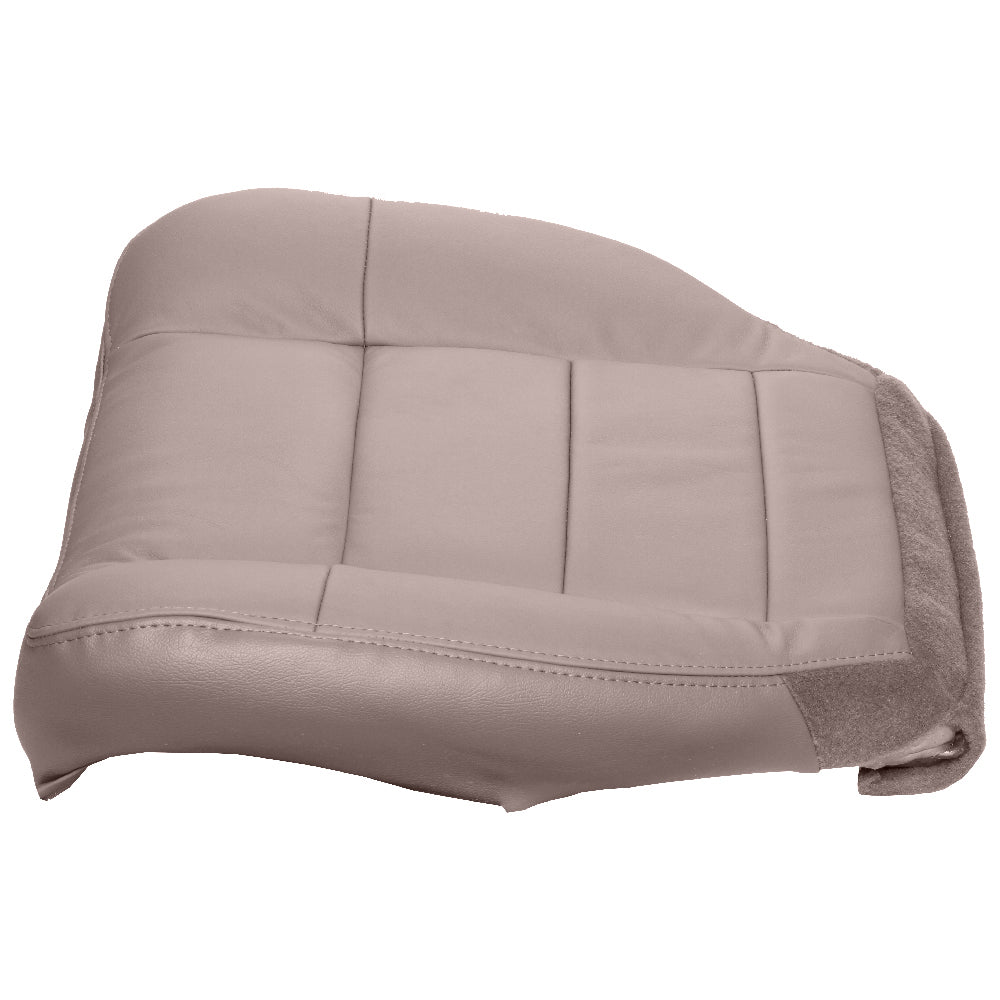 Left angle of driver in Medium Parchment for Ford F150