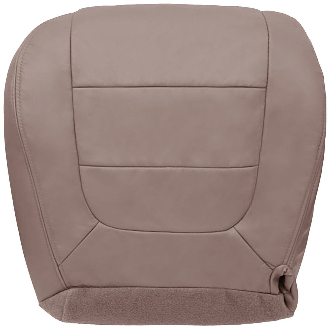 Front view of driver in Medium Parchment for Ford F150