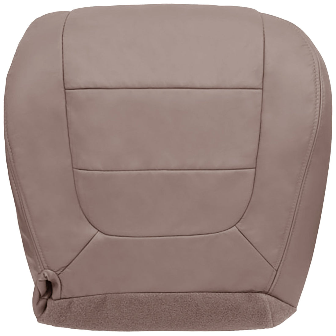 Front view of passenger in Medium Parchment for Ford F150