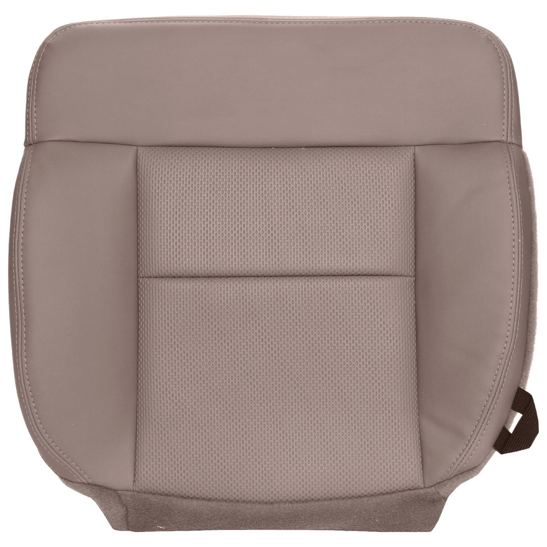 Front view of driver in Medium Pebble for Ford F150