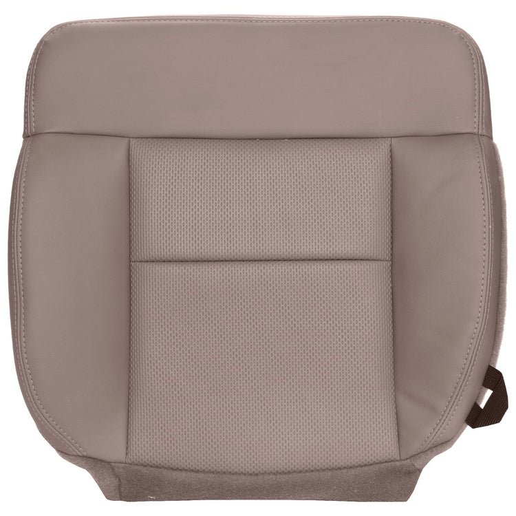 Front view of driver in Medium Pebble for Ford F150