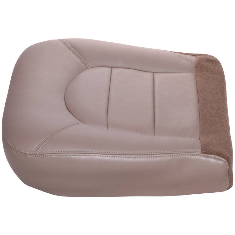 2000 Ford F250 Lariat Crew Cab - Driver Side Bottom Cover - Bucket Seats - Medium Parchment - Leather/Vinyl