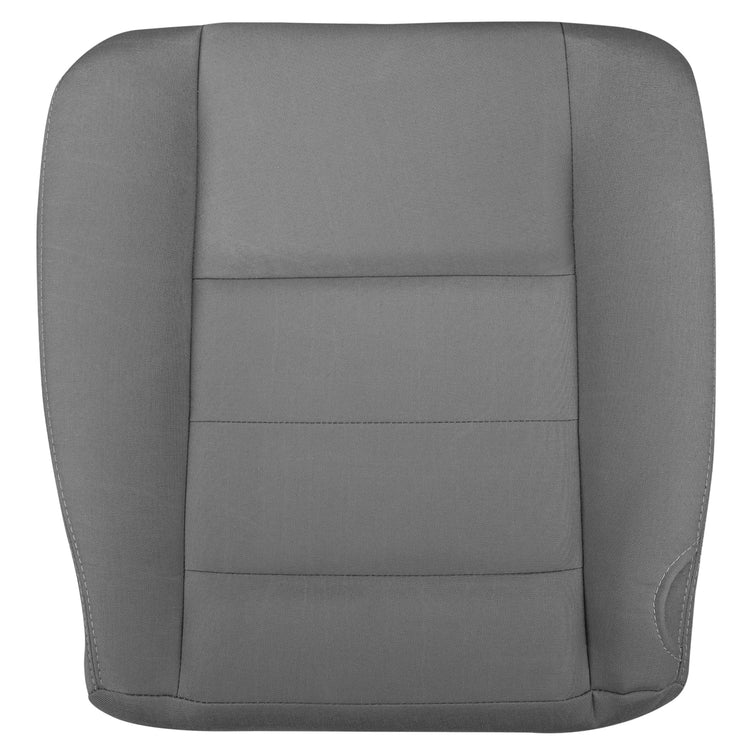 Front view of driver in Dillo Wolf Gray for Ford F250