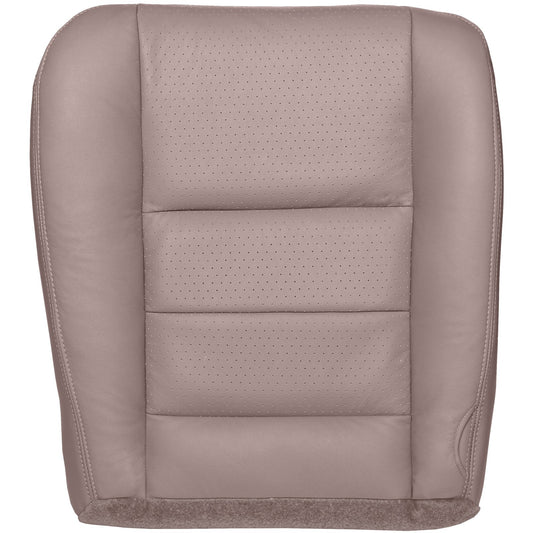 Front view of driver in Medium Parchment for Ford F250