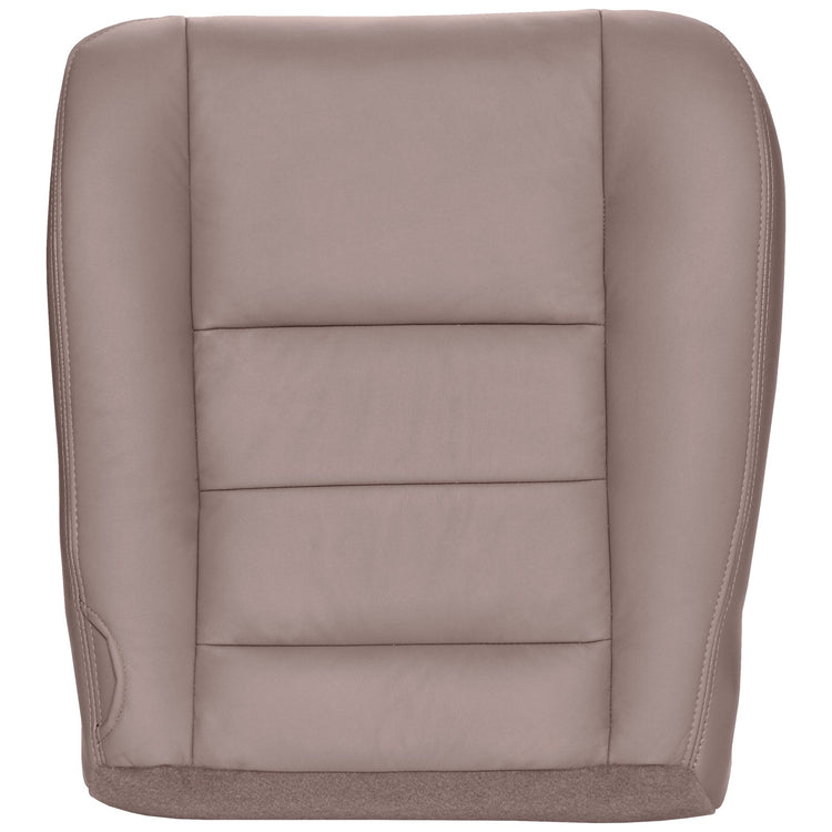 Front view of passenger in Medium Parchment for Ford F250