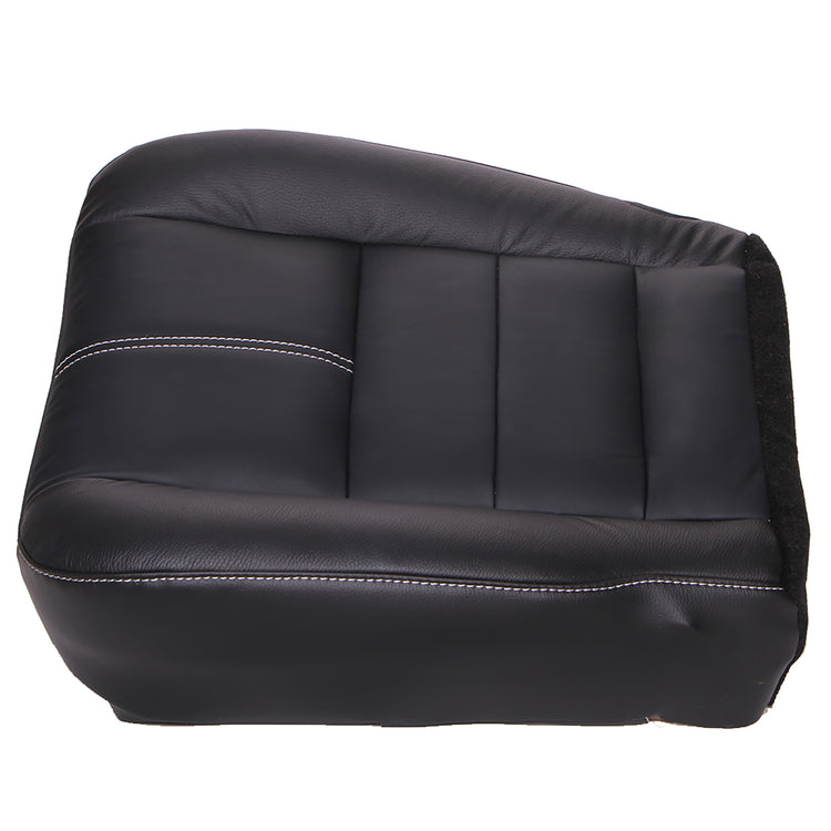 2008 - 2009 Ford F350 Crew Cab - Driver Bottom Cover - Charcoal Black - OEM Material Config. (Leather/Vinyl)