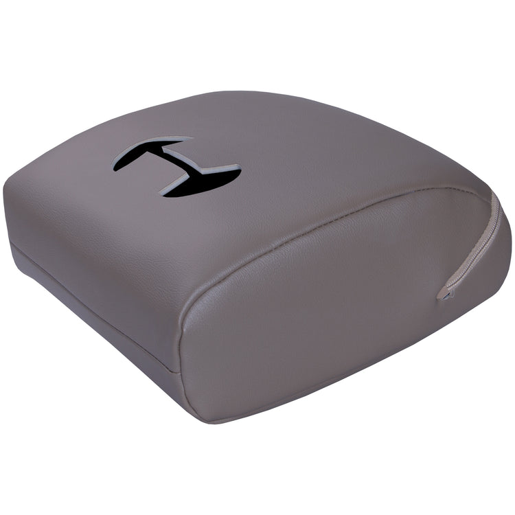 Image of fold-down armrest built into bench seat