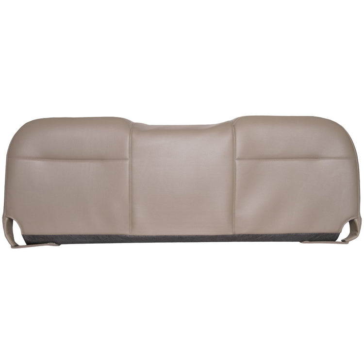 Front view of seat cover in Medium Camel for Ford F250