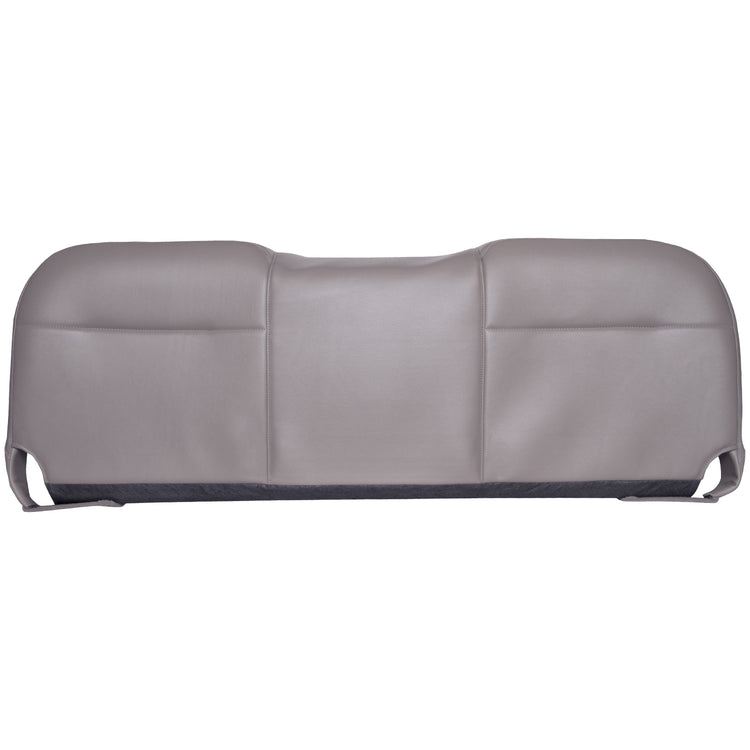 Front view of seat cover in Medium Dark Stone for Ford F250