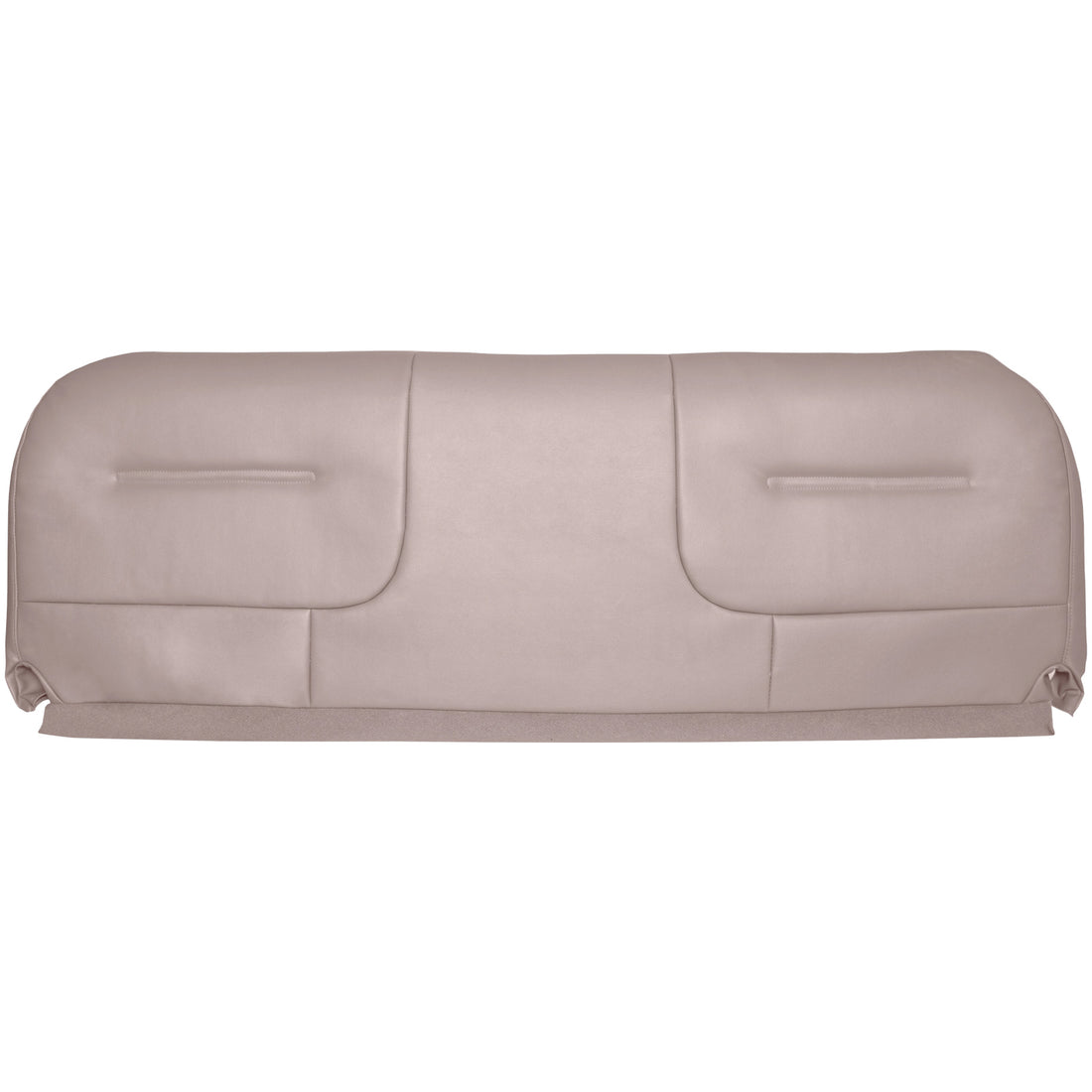 Front view of passenger in Medium Parchment for Ford F250