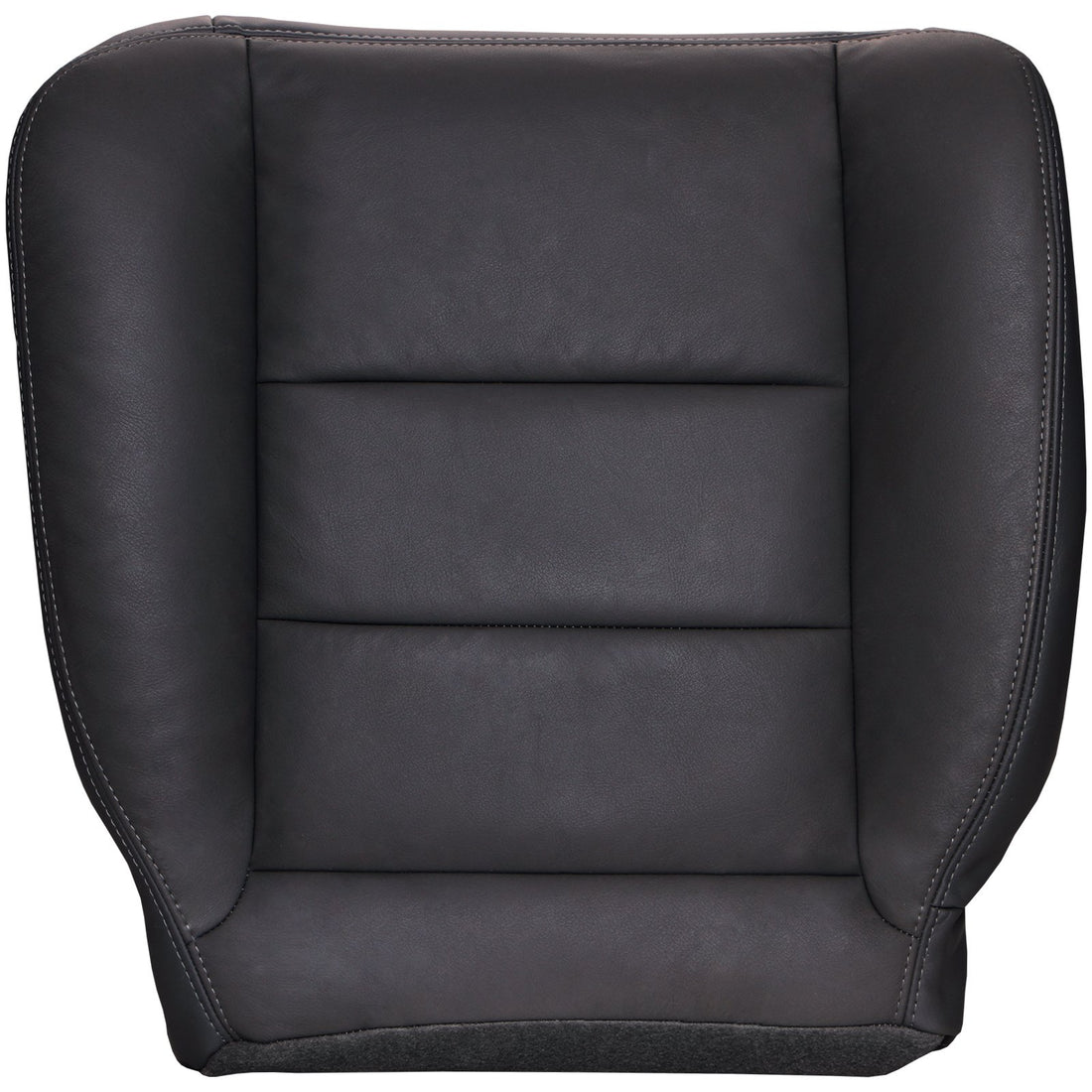 Front view of driver in Ebony for Ford F250