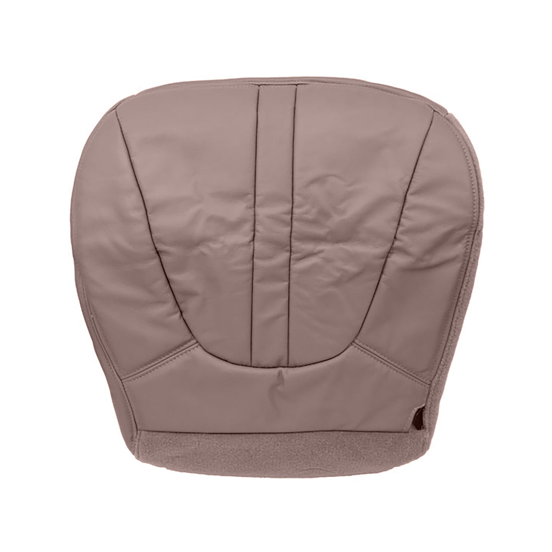 Front view of driver in Medium Parchment for Ford Expedition