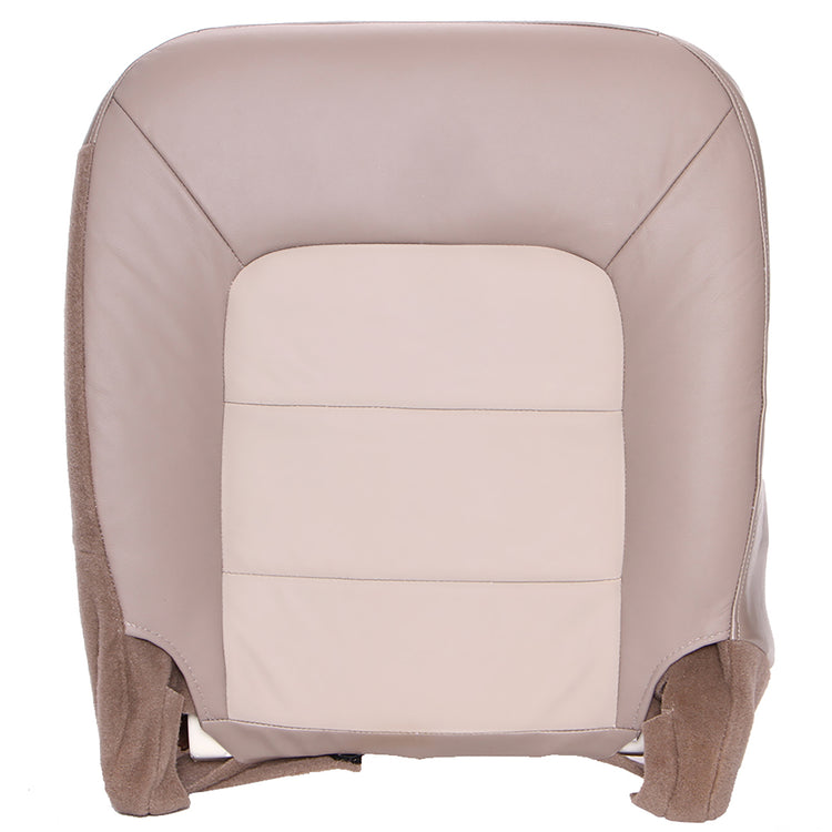 Front view of passenger in Medium Parchment w/ Light Parchment Insert for Ford Expedition