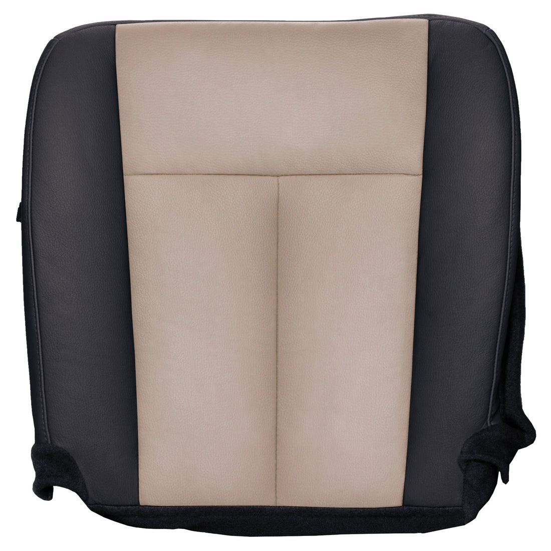 Front view of driver in Charcoal Black w/ Camel Insert for Ford Expedition