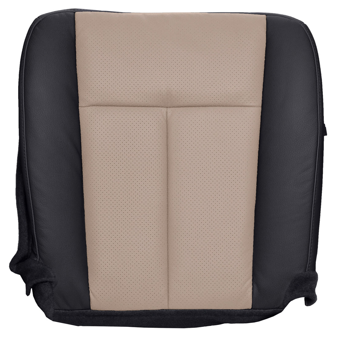 Front view of passenger in Charcoal Black w/ Camel Insert for Ford Expedition