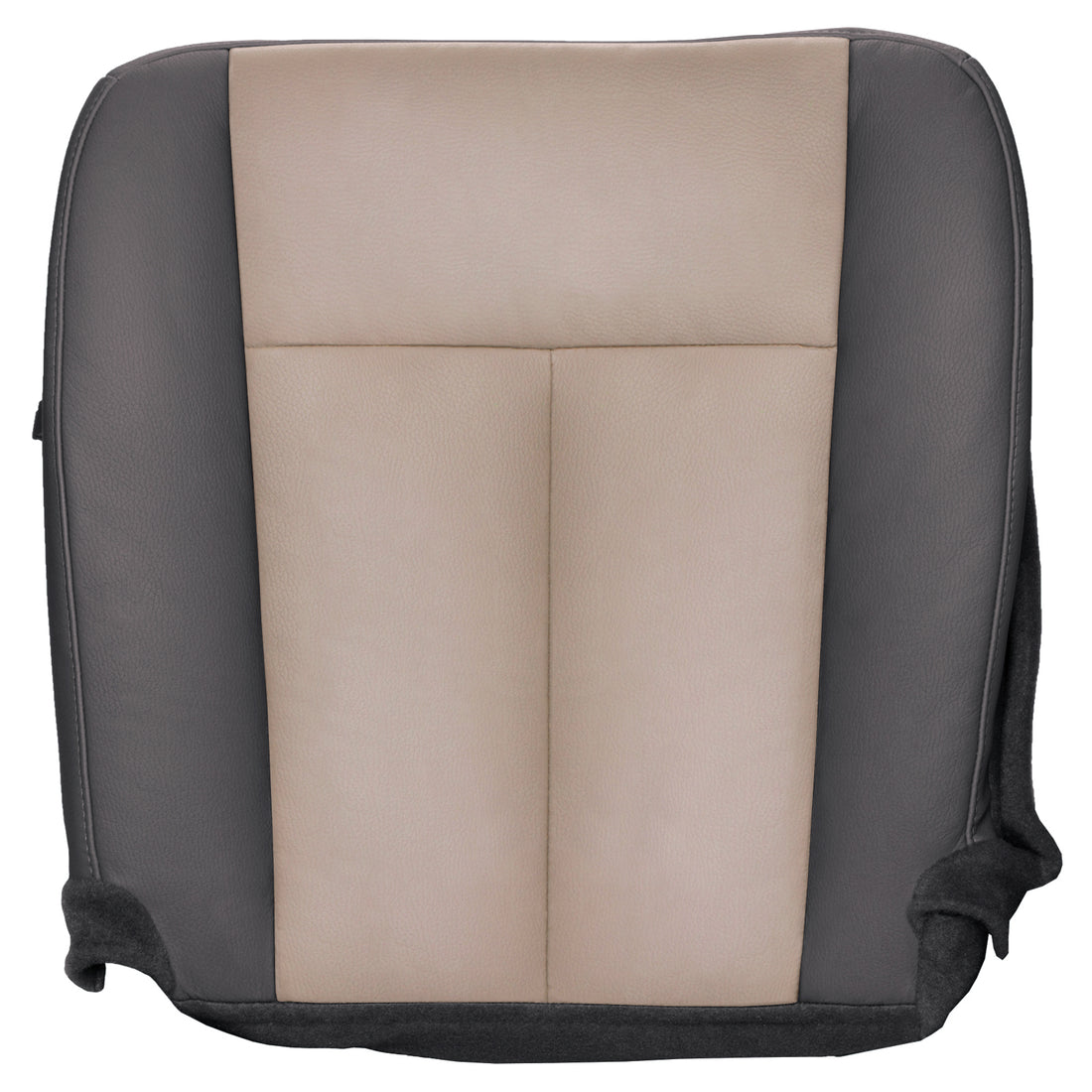 Front view of driver in Graystone w/ Camel Insert for Ford Expedition