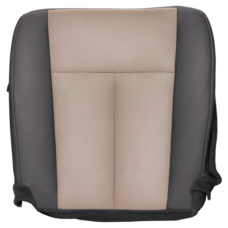 Front view of driver in Graystone w/ Camel Insert for Ford Expedition