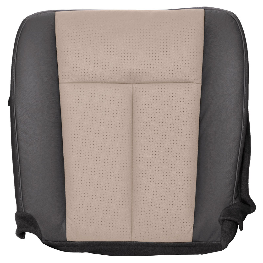 Front view of driver in Graystone w/ Camel Insert for Ford Expedition