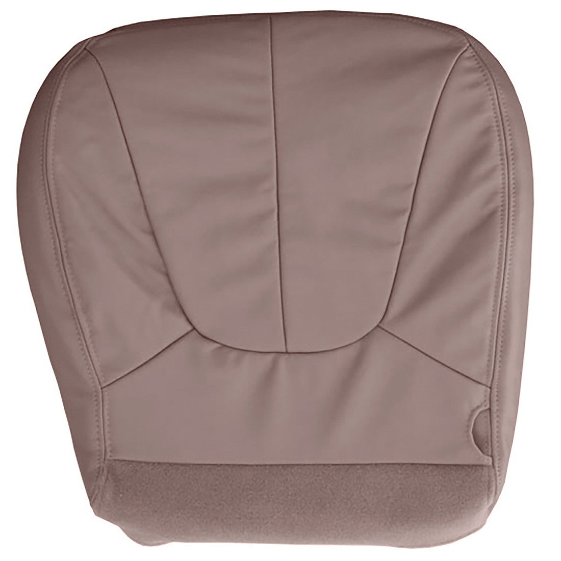 Front view of driver in Medium Parchment for Ford Expedition