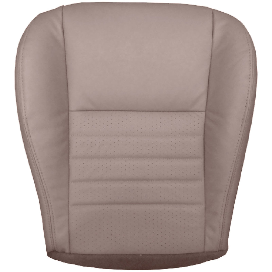 Front view of passenger in Medium Parchment for Ford Mustang