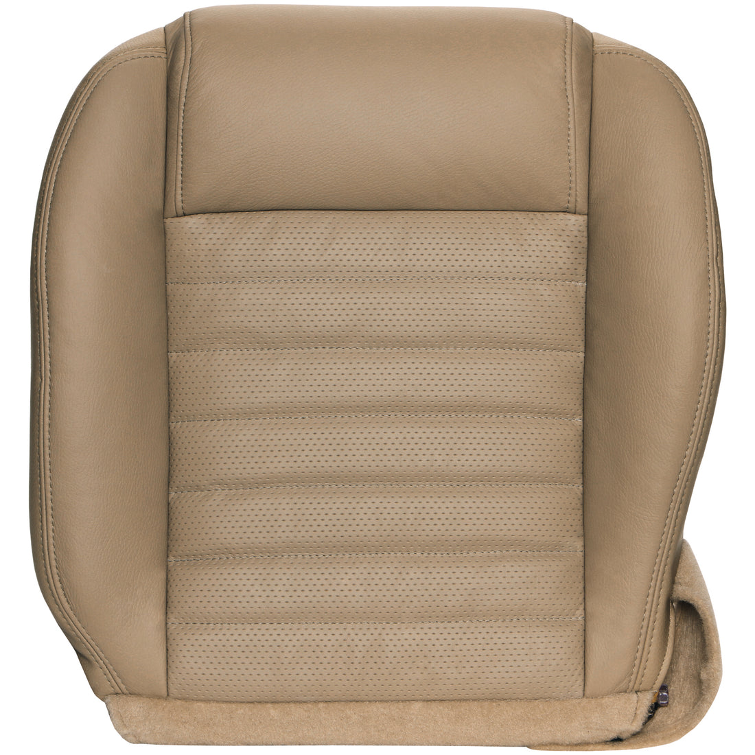 Front view of driver in Camel for Ford Mustang