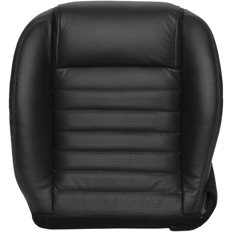 Front view of driver in Charcoal Black for Ford Mustang