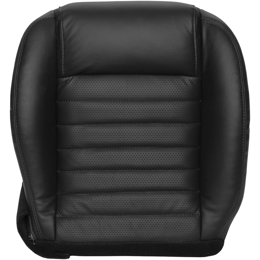 Front view of passenger in Charcoal Black for Ford Mustang