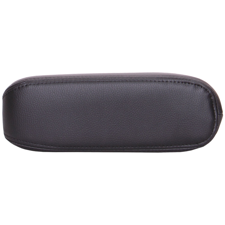 Left angle of armrest in Charcoal Black w/ Medium Pebble Insert for Ford Excursion